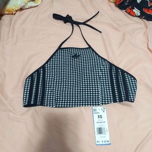 COPY - NWT Adidas gingham halter top
